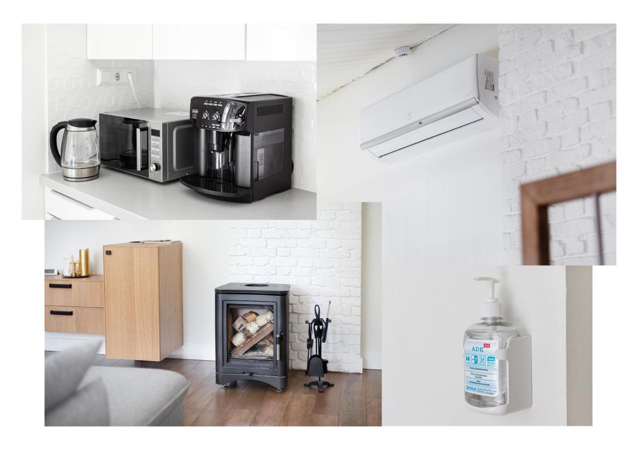 3 Bedroom Apartment 24H Self Check In, Free Parking, Ac, Fireplace VNO Extérieur photo